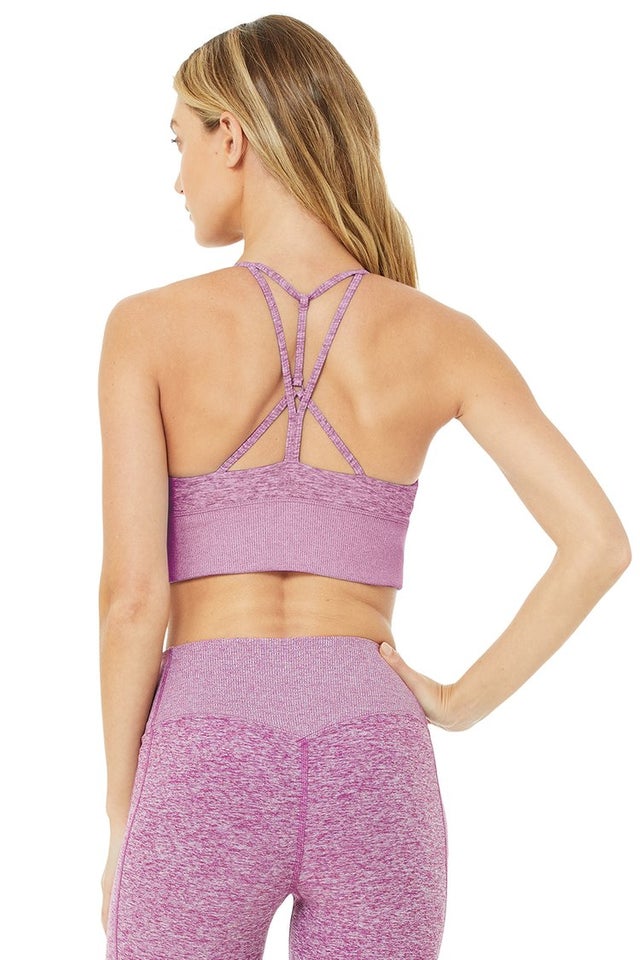 Buy Alo Yoga® Wellness Bra - Pink Lavender At 50% Off